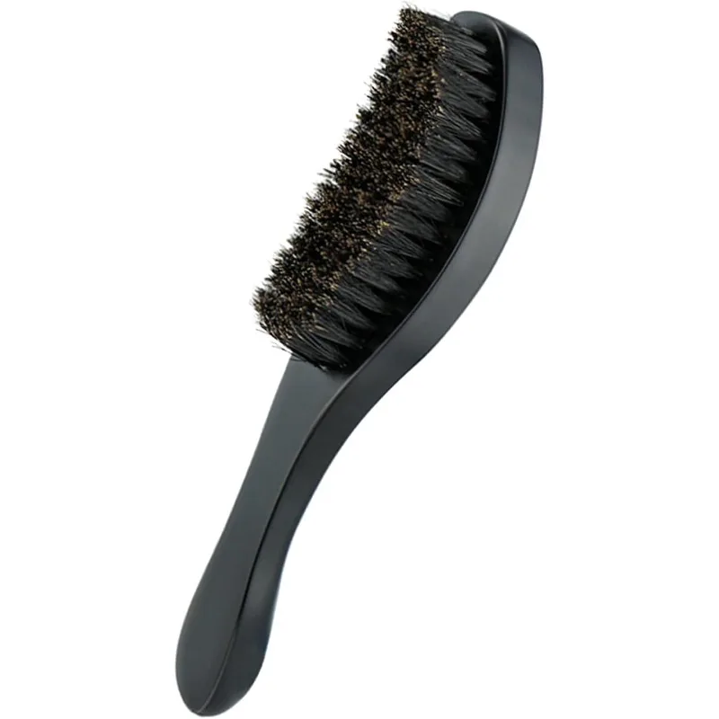 Beard Brush Wave Brush Medium Boar and Nylon Bristles Afro Care for Men and Beard Grooming