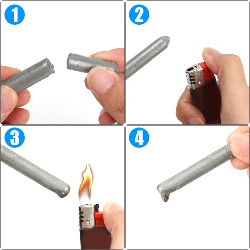 Low Temperature Easy Aluminum Melt Welding Rods 36/3pcs Aluminum Copper Stainless Steel No Solder Powder Weld Tools welding rods aluminum welding rods