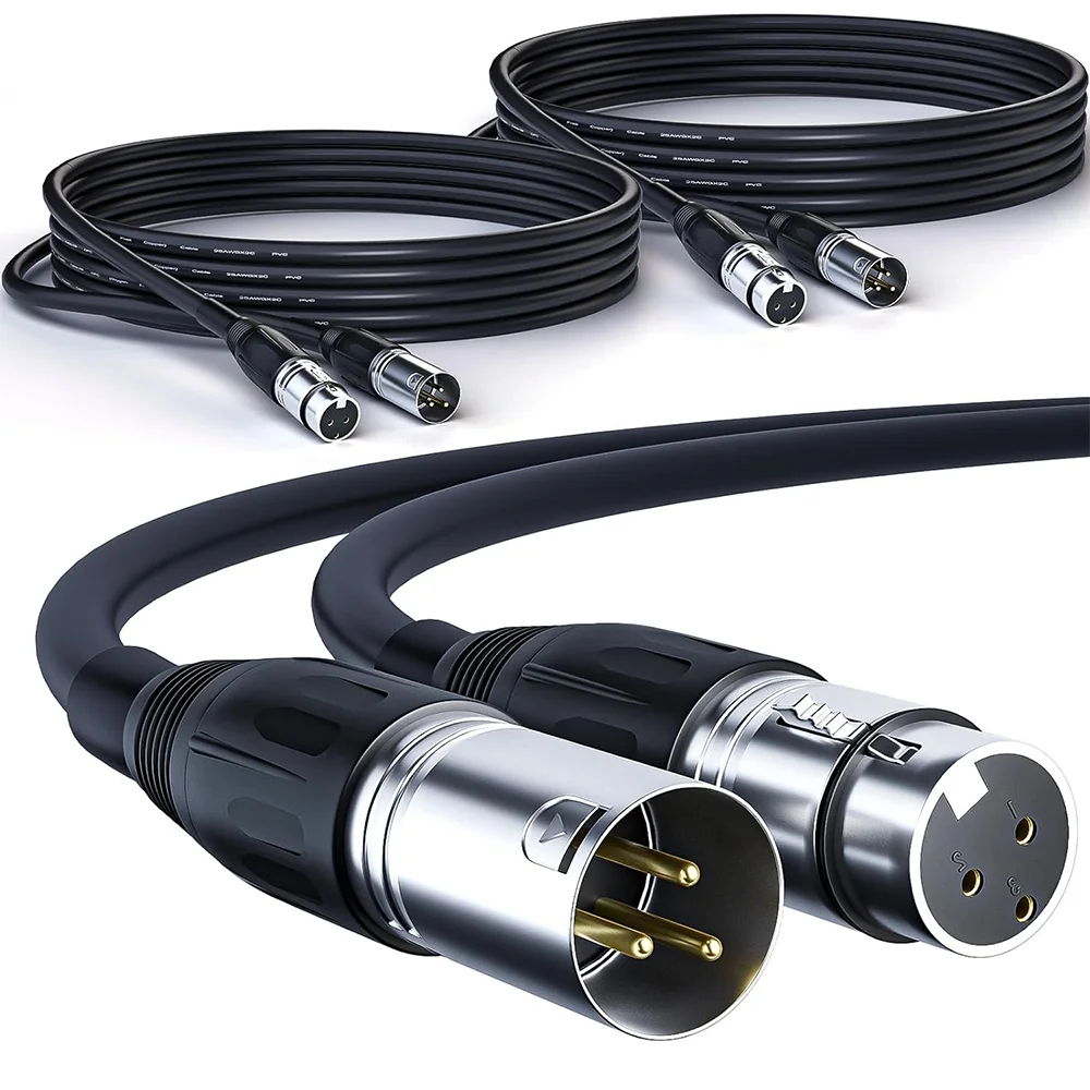 Audio Cable 10M provide good signal transmission performance for home professional recording studios concerts churches