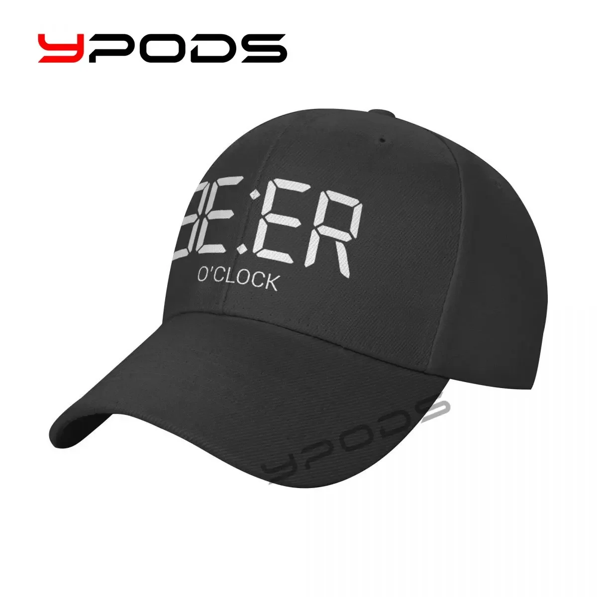 

Men's Baseball Caps BEER OCLOCK Women Summer Snapback Cap Adjustable Outdoor Sport Sun Hat