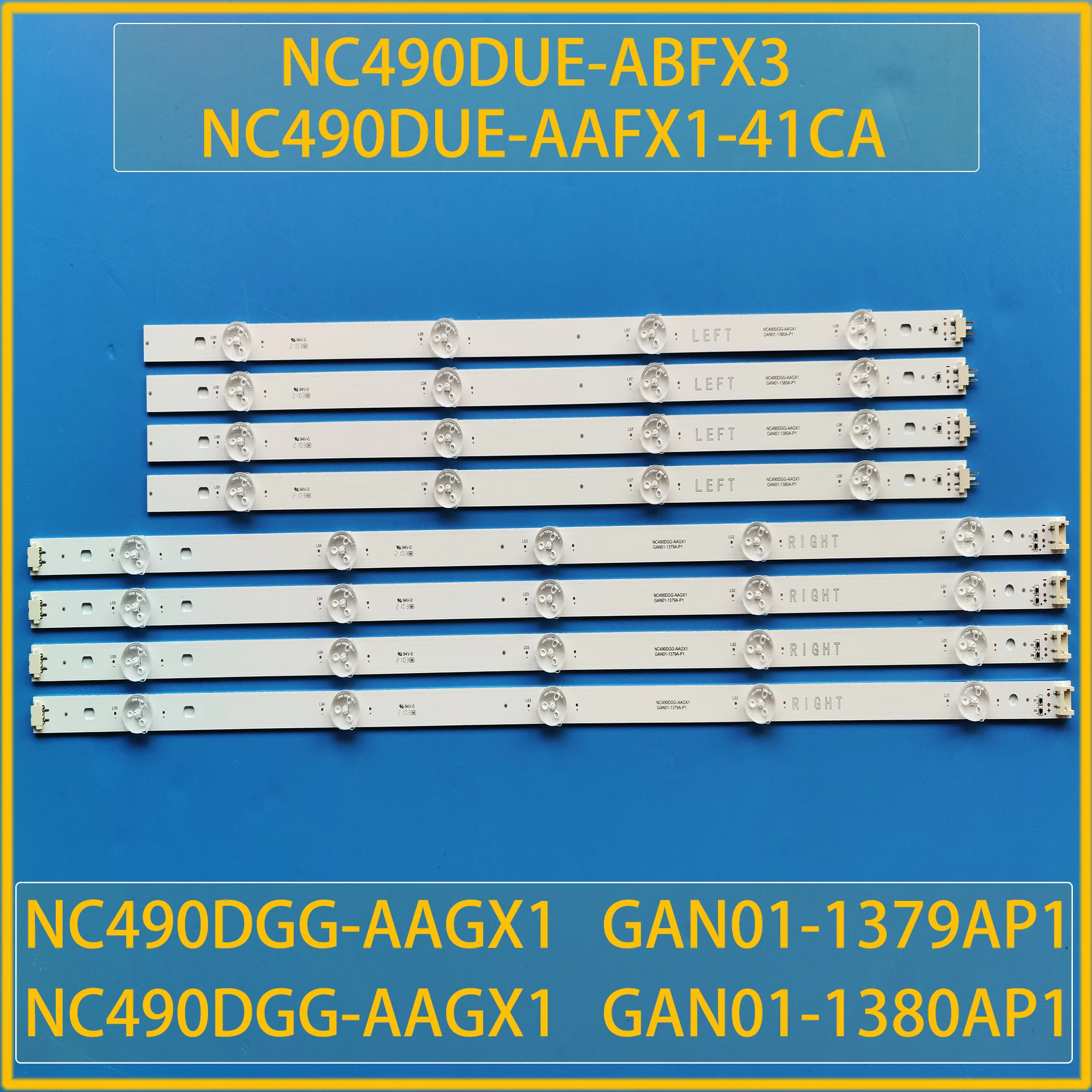 49uk6200 Led Strips | 49uk6300 Led Strips | Backlight Strip | 49uj630v ...