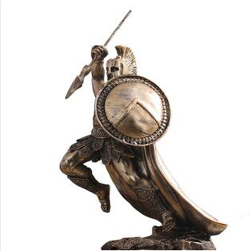 Warrior Armor Model Vintage Roman Armor Warrior Creative Bar Decoration Artigianato Studio Ingresso Artigianato