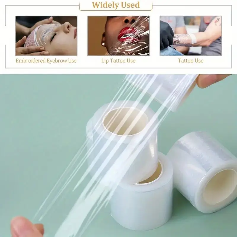 Disposable plastic wrap for eyelash plant eyebrow tattoo permanent makeup