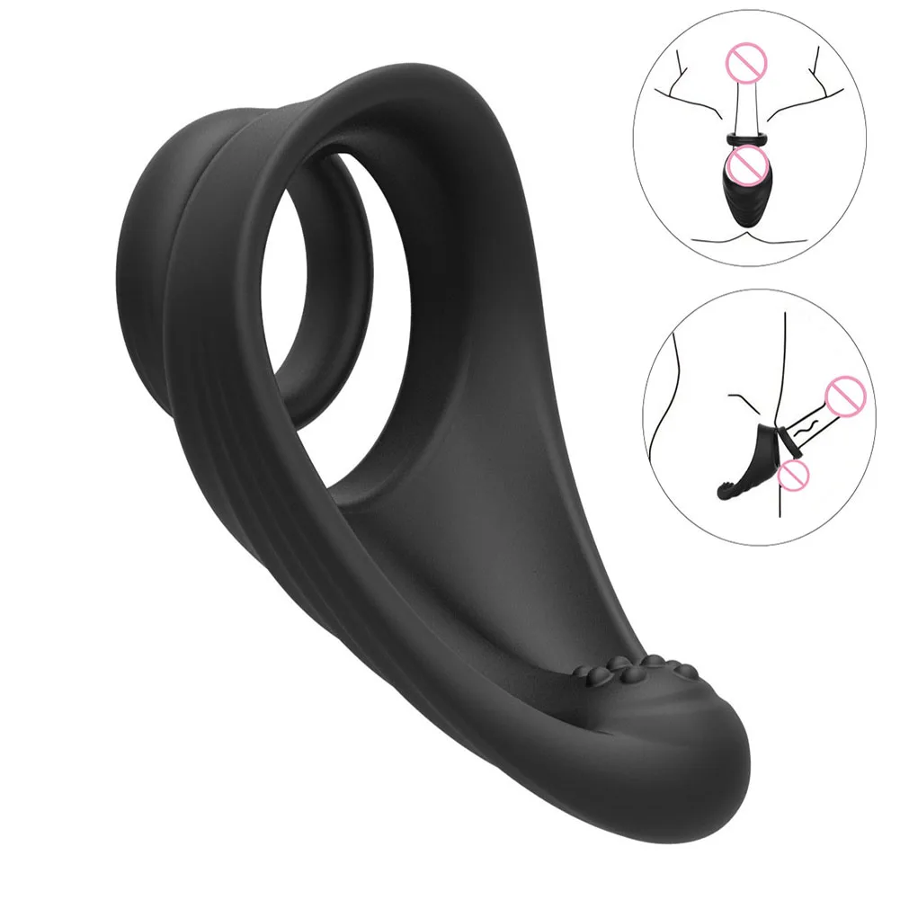 Sperm Lock Delay Erection Ring For Men Comfortable Intimate Toys_voghion.com