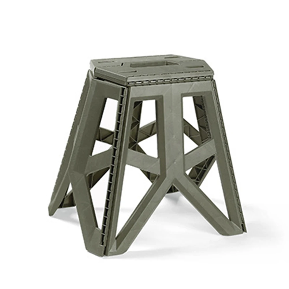Outdoor Portable Folding Stool High Load-bearing Handle Design Fishing Stool Square Maza