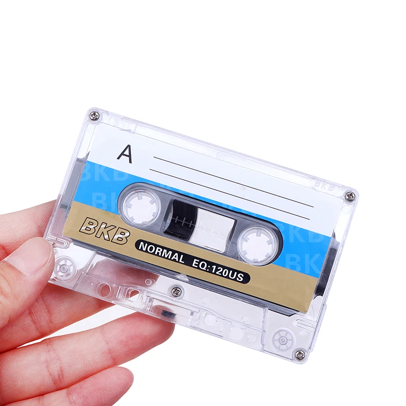 

1pc 45/90 Minutes Magnetic Audio Tape Recording For Speech Music Recording Standard Cassette BKB Blank Tape Player Empty Tape