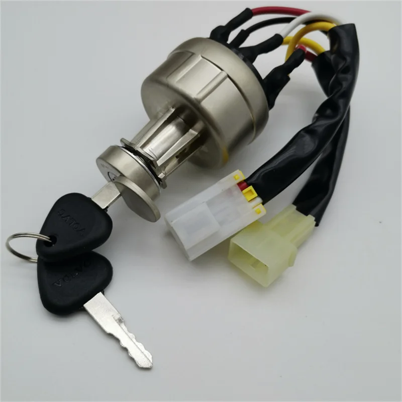 

14526158 год, переключатель зажигания для Экскаватора Volvo D4D D6D двигатель EC55 EC60 EC140 EC210 EC240 EC360 EC480, замок клапана
