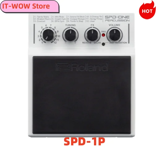 

Roland SPD-1P Digital Electronic Percussion Pads Samplers Kick Drums Electronic Tambourines Musical Instrument Music Accessories