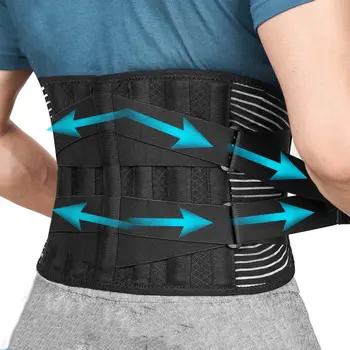Back Brace for Lower Back Pain, Immediate Pain Relief from Sciatica,Scoliosis, Breathable Decompression Lumbar Support Belt 1