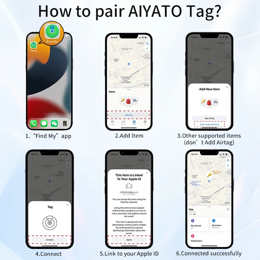Enhanced Bluetooth GPS Tracker | Anti-Lost Reminder & Locator