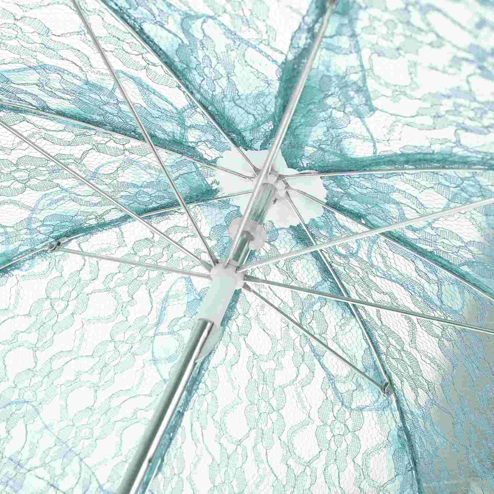 Lace Parasol Umbrella Wedding Bridal Umbrella Photo Prop Scene Layout Decoration lace umbrella