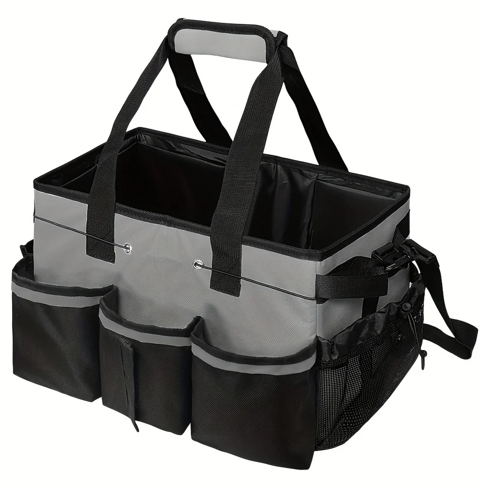 Cleaning Tool Organizer Bag with Versatile Carrying Options