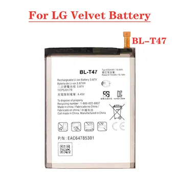 High Quality 4300mAh BLT47 BL-T47 Replacement Battery For LG Velvet LMG900TM BL T47 Phone Battery