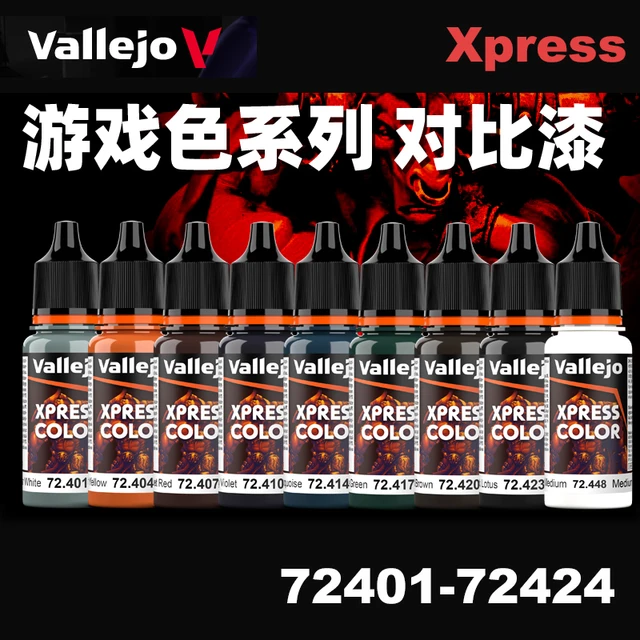 Vallejo Paint Spanish AV Model Painting Game Hammer Series water-based  Paint 72001-72024 - AliExpress