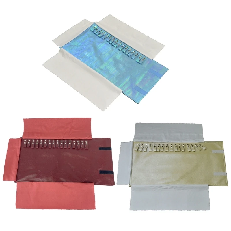 

Компактный футляр для ювелирных изделий Мягкие и прочные сумки-органайзеры для аксессуаров из микрофибры 634D