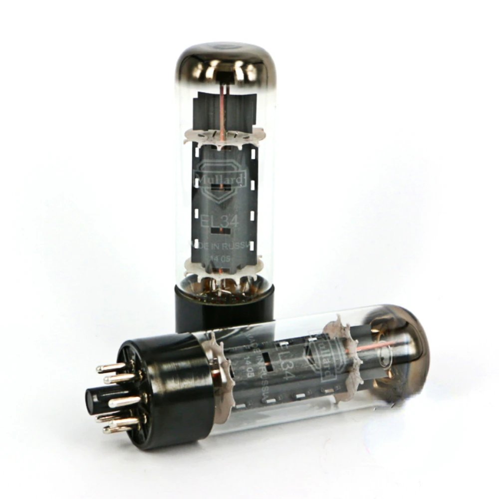 Mullard EL34 Vacuum Tube HIFI Audio Valve Replaces 6CA7 KT77 KT90 5881 6P3P KT66 Tube Amplifier Kit Diy Matched Quad 5