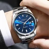 CHRONOS Top Brand Luxury Man Wristwatch Waterproof Luminous Date Men Watches Stainless Steel Quartz Men's Watch Male reloj 1