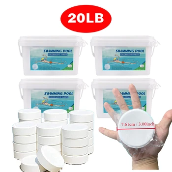 Swimming Pool Care 3" Chlorine Tabs 1