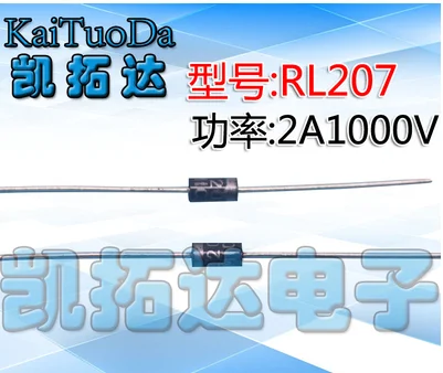

Бесплатная доставка 1000 шт. RL207 2A 1000V