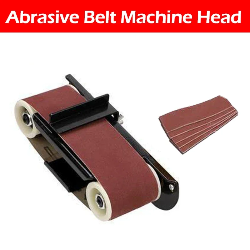 Table Aabrasive Belt Head Left/Right for Polishing Machine Table Grinding Metal Woodworking Grinding Machine Sander electric grinder electric sander