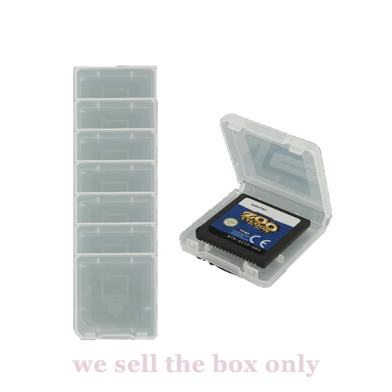 10 Pz Per Nds Game Card Box Per Ndsi Cartridge Box Per 3Ds 3Ds Ll 2Dsxl Game Plastic Card Box