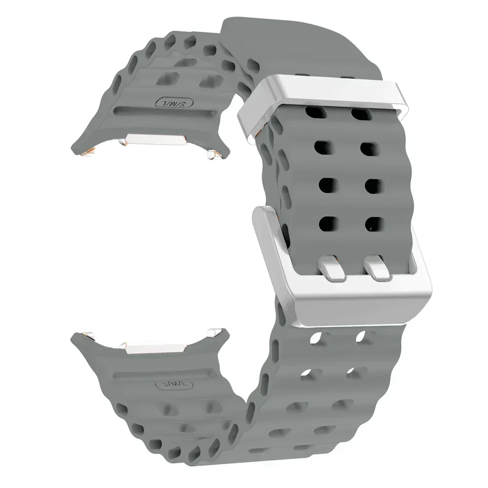 Premium Marine Silicone Sport Bracelet for Smart Watches - Original Strap Accessory