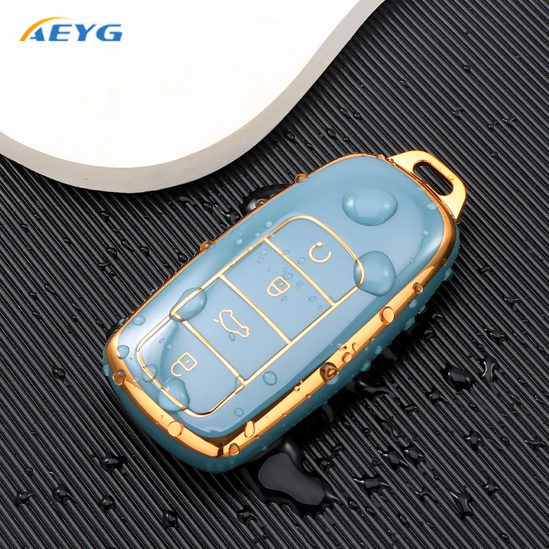 Premium TPU Car Key Case Cover - Durable Protector Accessory