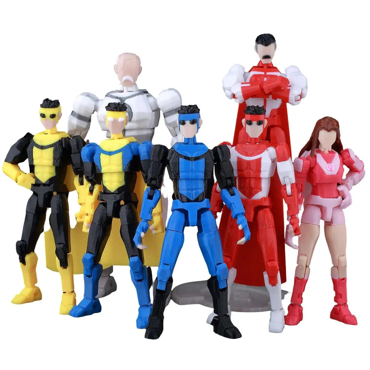 9L3D Lucky 13 Invincible T13 series Boy Eve​ Omni Action Figure 3D