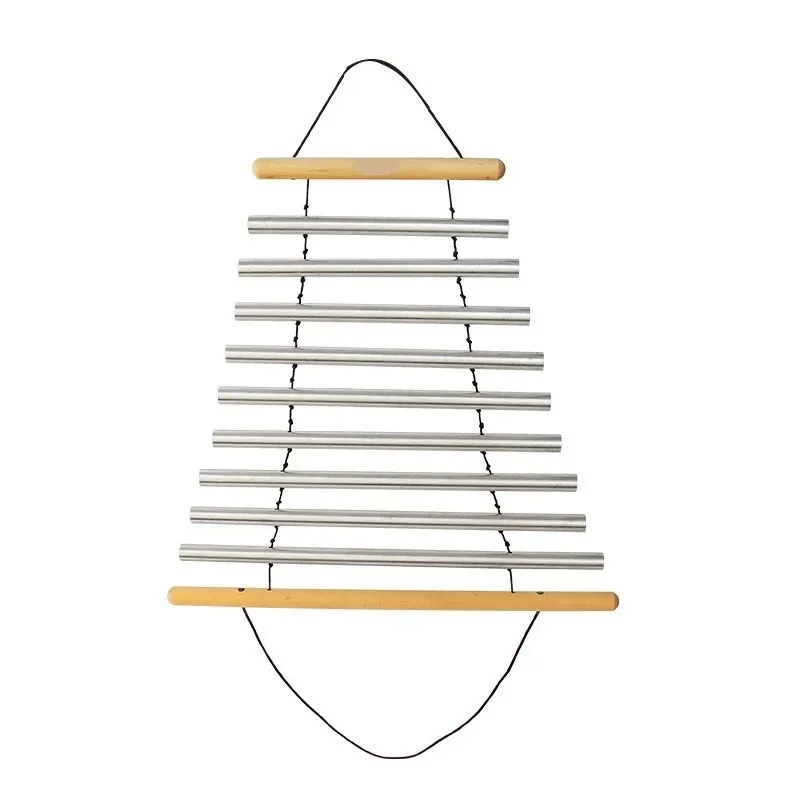 Natural Healing Chime Meditation Bell Outdoor Wind Chimes Spiritual Chakra Yoga Jingle Bells Sound Percussion Musical Instrument bamboo wind chimes meditation chimes energy chimes