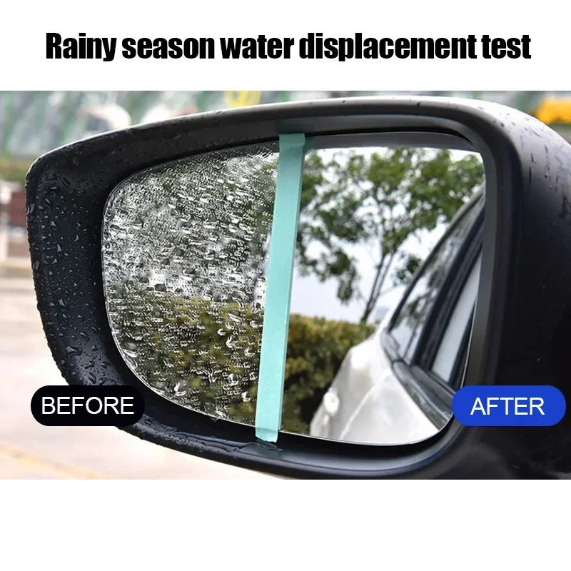 Water Repellent Spray Anti Rain Coating For Car Glass Hydrophobic Anti-rain Car Liquid Windshield Mirror Mask Auto Polish Kit 2