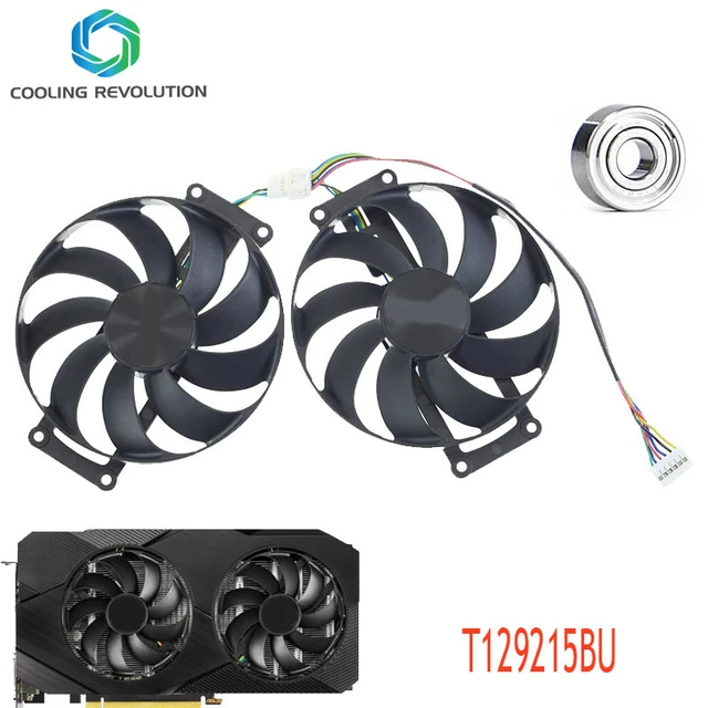 Ventilateur de carte vidéo pour Asus Dual Geforce Rtx 3060 3060 Ti V2 Mini  87mm Cf9010u12d Fdc10h12s9-c Graphics