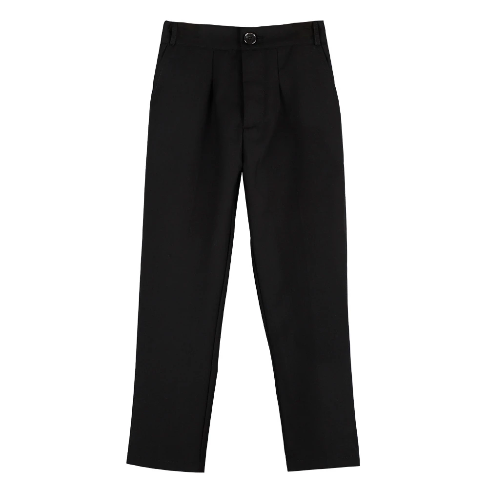 Children's Trousers Boys Black Pants British Dress Party Boys Clothing Tailor Made Plus Size