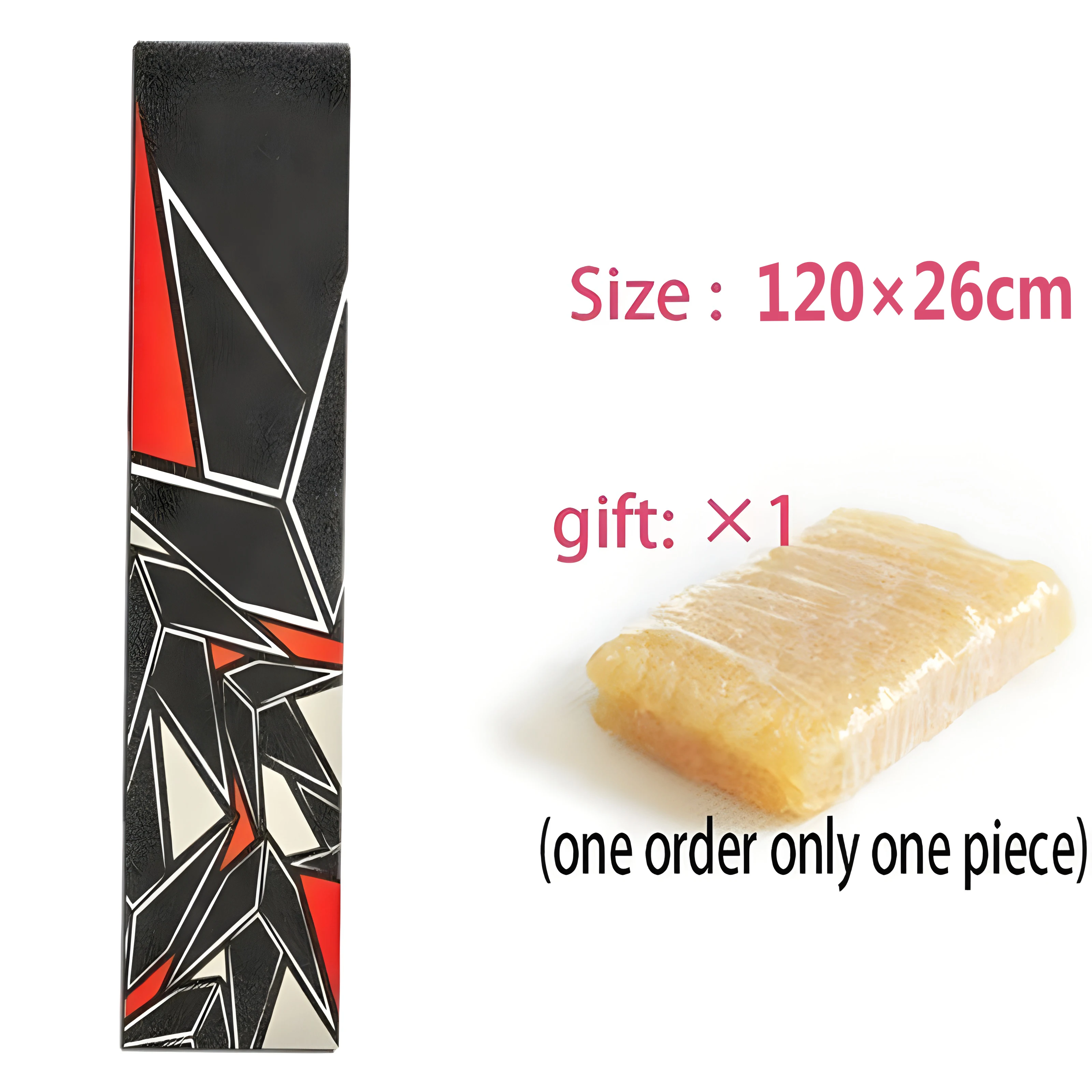 Skateboard Griptapes Longboard 120cm Anti-Slid Sandpaper Colorful Graphic Deck Protective