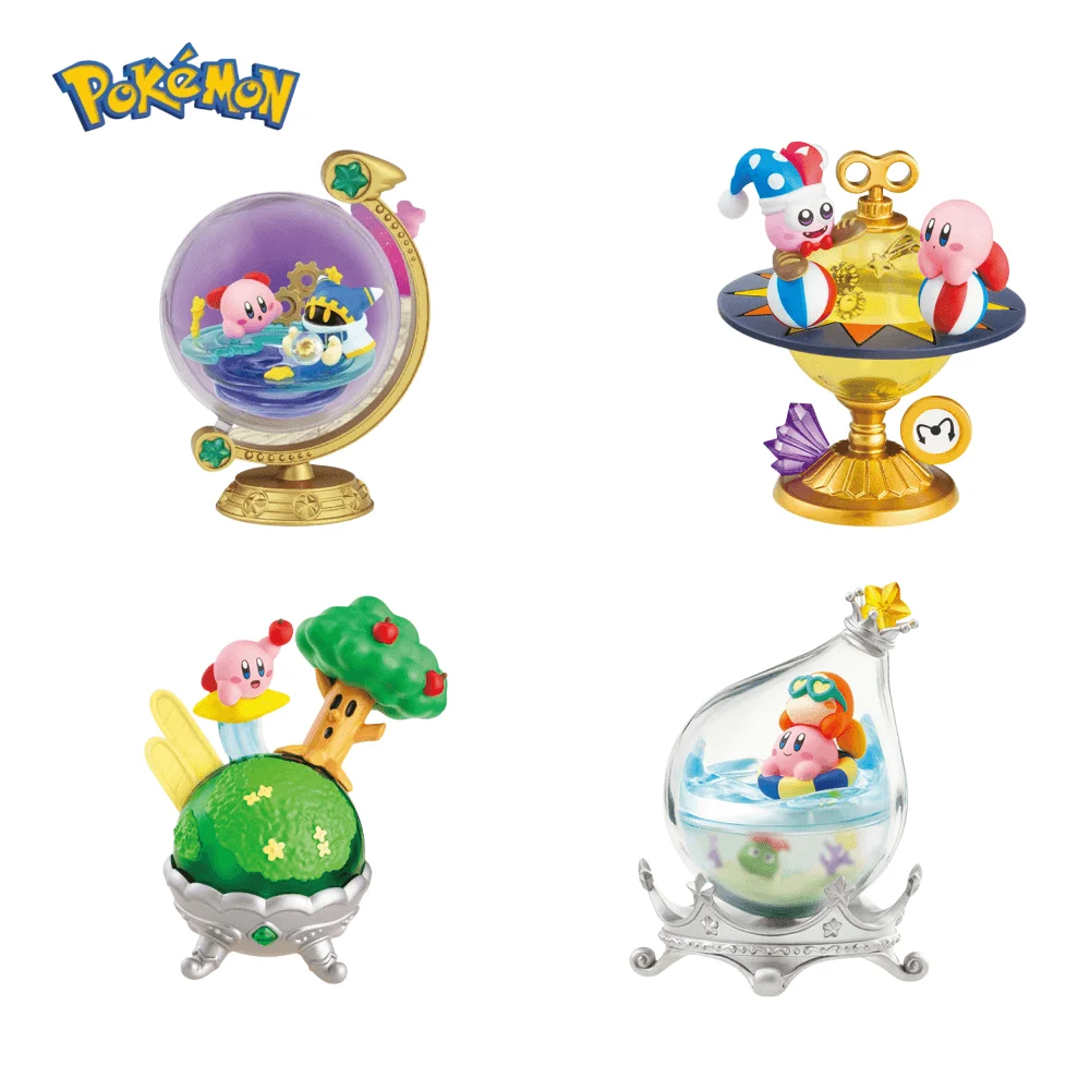 

Original Star Kirby Action Figure Kawaii Swaying Swing Collection Miniature Creative Toy Ornament Box Egg Hobbies Figurines Toy