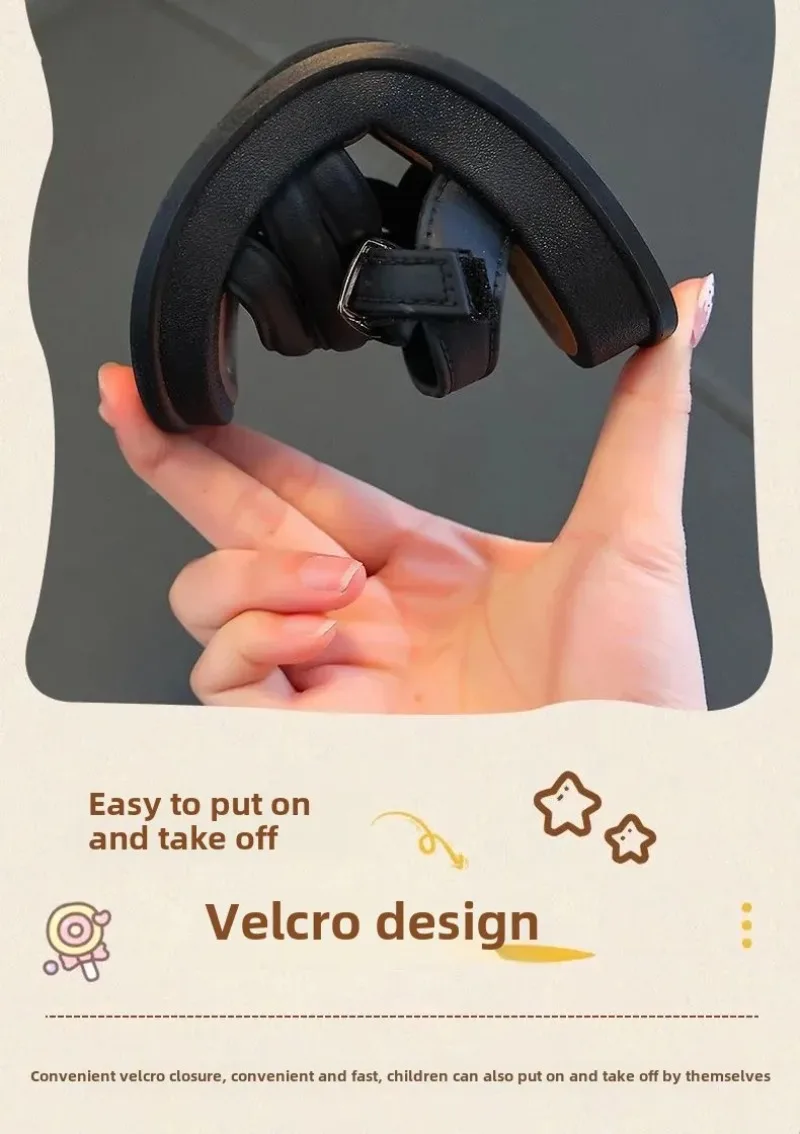 Description Picture 5 of item1-10Years Children's Sandals Baby Girls Summer New Cool Fashion Korean Princess Cute Versatile Skirt Pants Shoes for Students