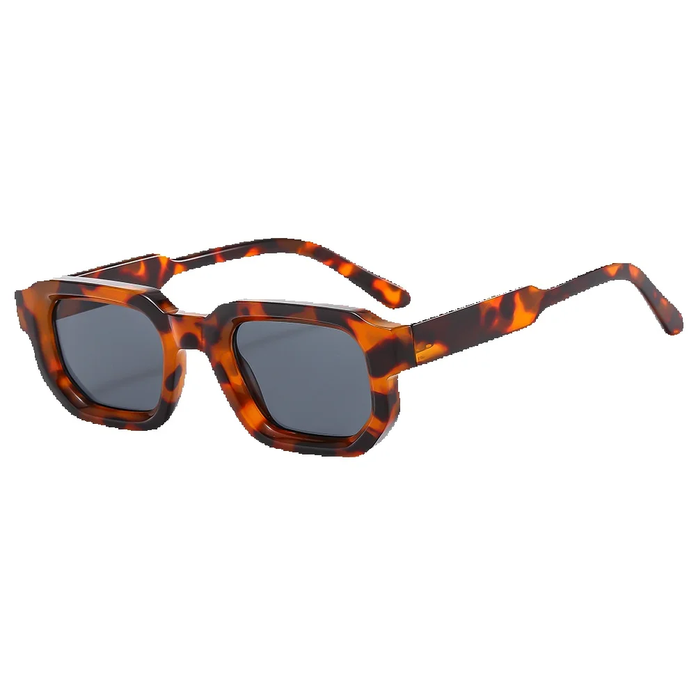 Box Square Verdickte kleine Rahmen Mode Damen Sonnenbrille_voghion.com