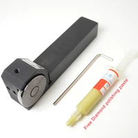 Outil de polissage à rouleaux pour surfaces miroir, toupie de finition, outil de polissage externe pour tournage, outils de polissage par extrusion métallique 3