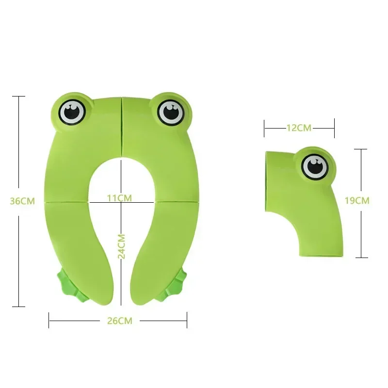 Baby Travel Folding Potty Seat Toddler Portable Toilet Training Seat Children Urinal Cushion Children Pot Chair Pad /mat 2
