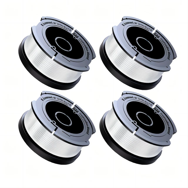 4-Pack String Trimmer Replacement Spool for Black and Decker AF-100  Autofeed Weed Eater Spool 30 Feet/0.065 Inches - AliExpress