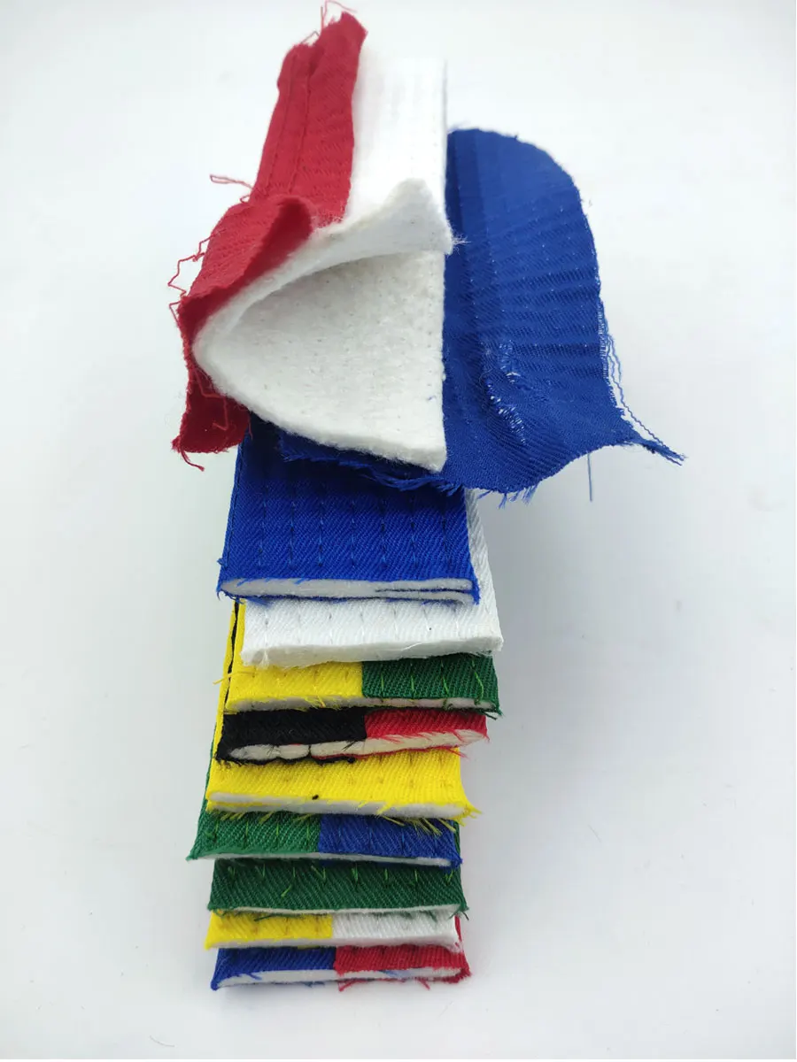 Martial Arts Belts Belts Taekwondo Karate Judo Aikido Kendo 4cm Width Student Test Kids Polyester Cotton White Yellow Green Blue Red Black
