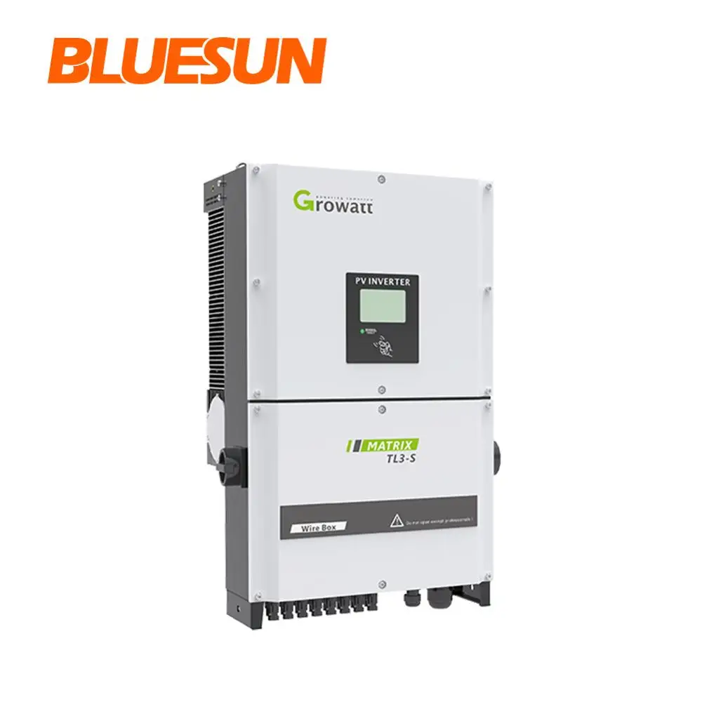 Growatt Miglior Prezzo Inverter Dc 50Kw 40Kw 30Kw 20Kw 10Kw On Grid Inverter Solare Trifase
