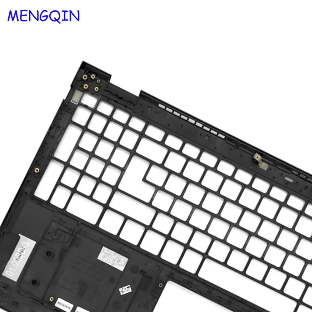 델 보스트로 V5501 V5502 노트북 용 오리지널 새 키보드 베젤 하우징 셸, 손목 받침대 상단 덮개, W7PK2 0W7PK2 검정색