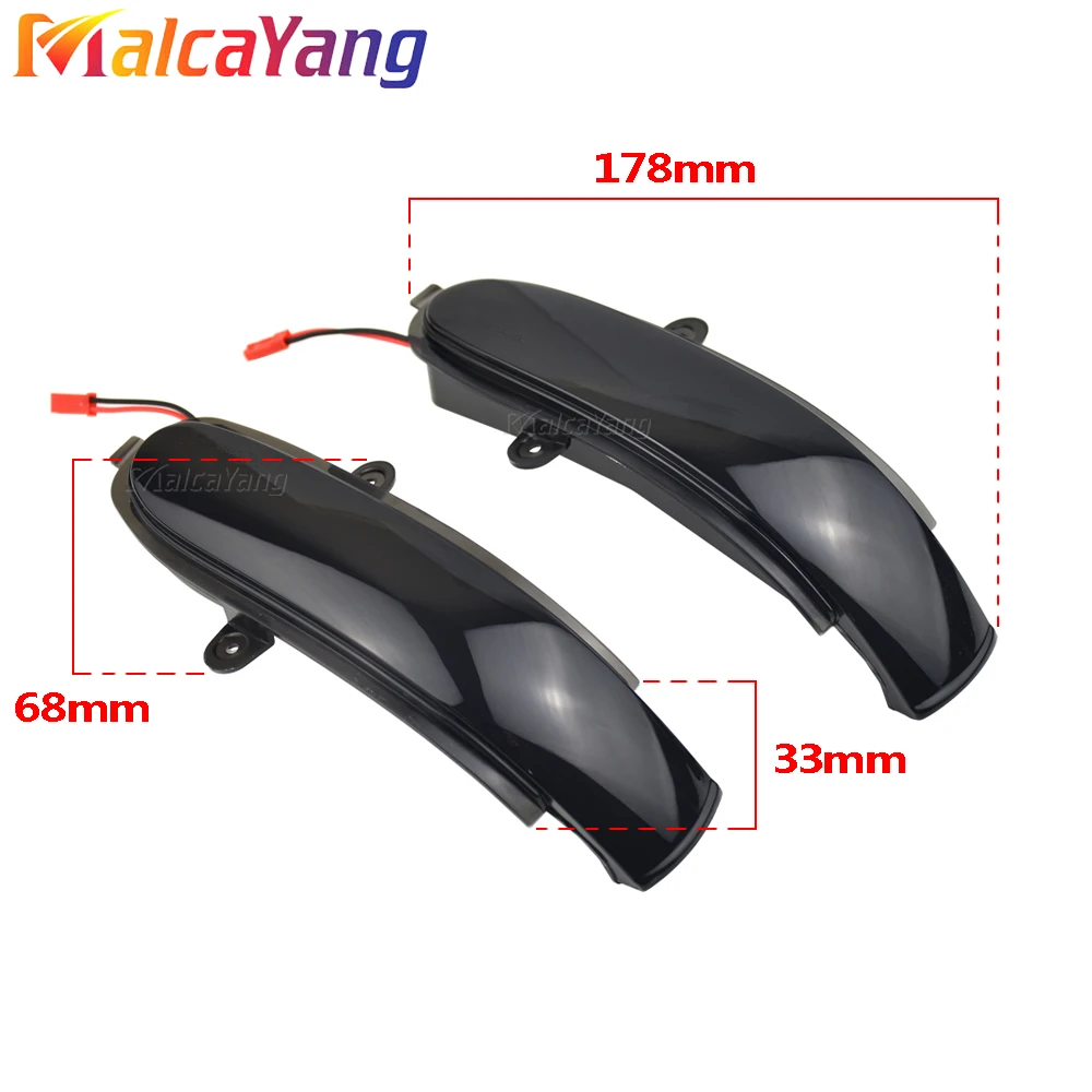 �޸������� ���� C Ŭ���� W203 S203 CL203 2001-2007 LED ���� ���õ� ���̵� �̷� ����Ʈ, �����̴� ���� ���̳��� ����Ŀ, 2 ��