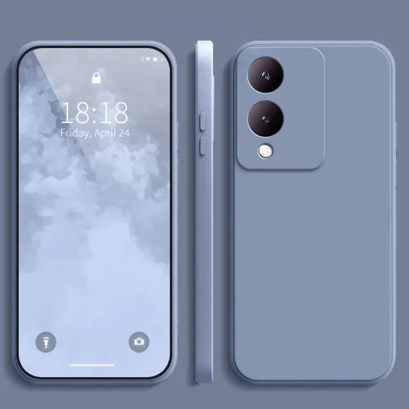 Ultra Thin Matte Solid Color Silicone Phone Case - Soft TPU Back Cover