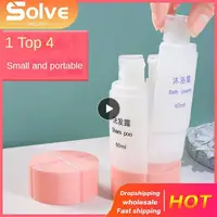 Travel Subpackage Shampoo Lotion Soap Load 4-in-1/3 In 1 60ml Multicolor Preparation Container Travel Bottle Set Portable 1