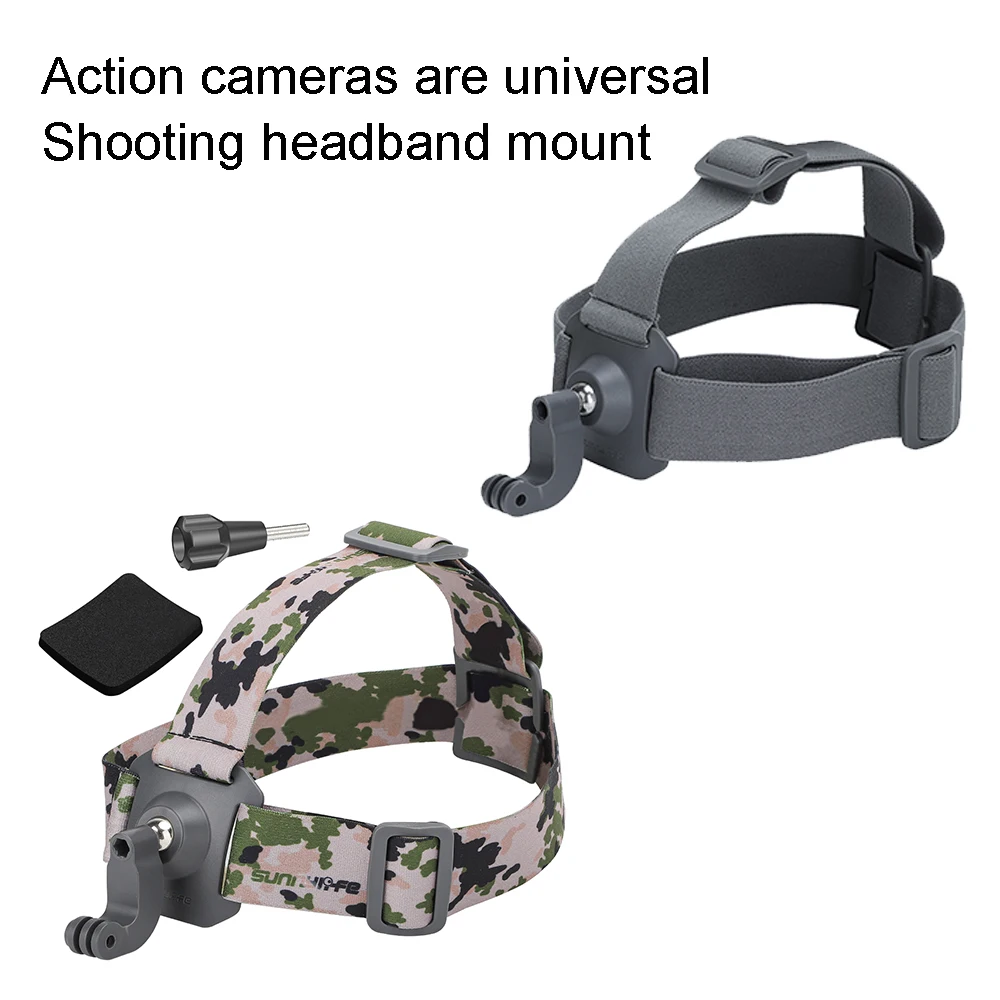 Per Dji Pocket 3 Gimbal Headband Stand Action 4 /Insta 360 Go3/Gopro12/Insta360 One X3 Action Camera Fascia Da Tiro Universale