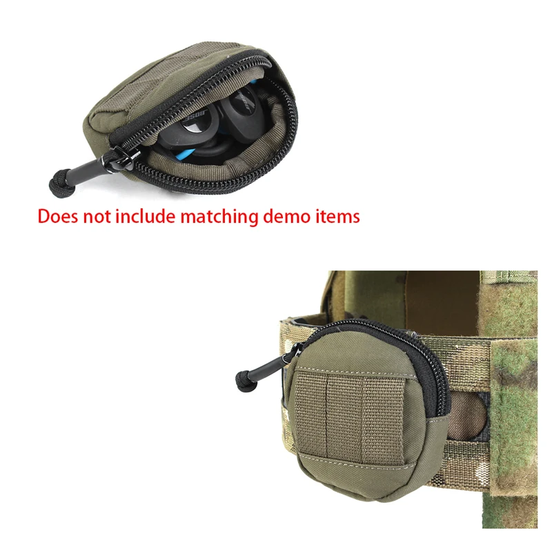 

Tactical Hunting Vest Pouch Backpack Accessories For AirPods Wireless Earphone Case Protection Storage Bag