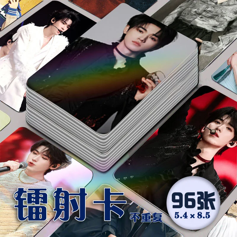 96pcs TNT Teens in Times TimHe Junlin Liu Yaowen Ma Jiaqi Song Yasuan Yan Haoxiang Ding Chengxin Zhang Zhenyuan Laser Mini Card