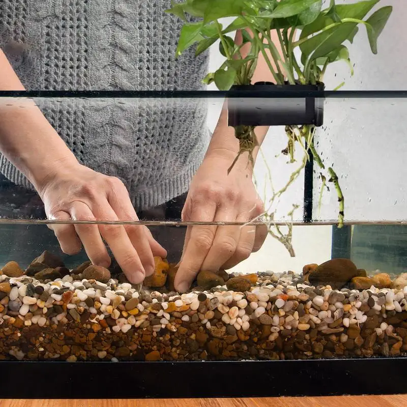 MiOYOOW Aquariumplantenhouder, Hangende Aquariumplantenpot Transparante Aquariumplantenbeker Voor Aquariumplanten Decoraties 3459521425