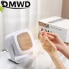 DMWD Electric Heater Mini Portable Desktop Heating Fan Adjustable Air Blower Winter Heating Warm For Home Office 110V/220V 3